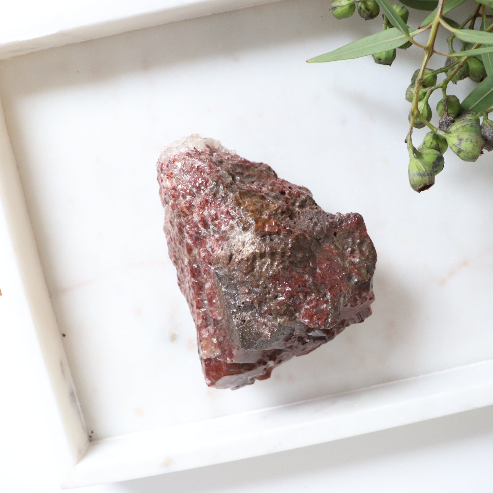 Red Calcite (550g) - Energy &amp; Vitality