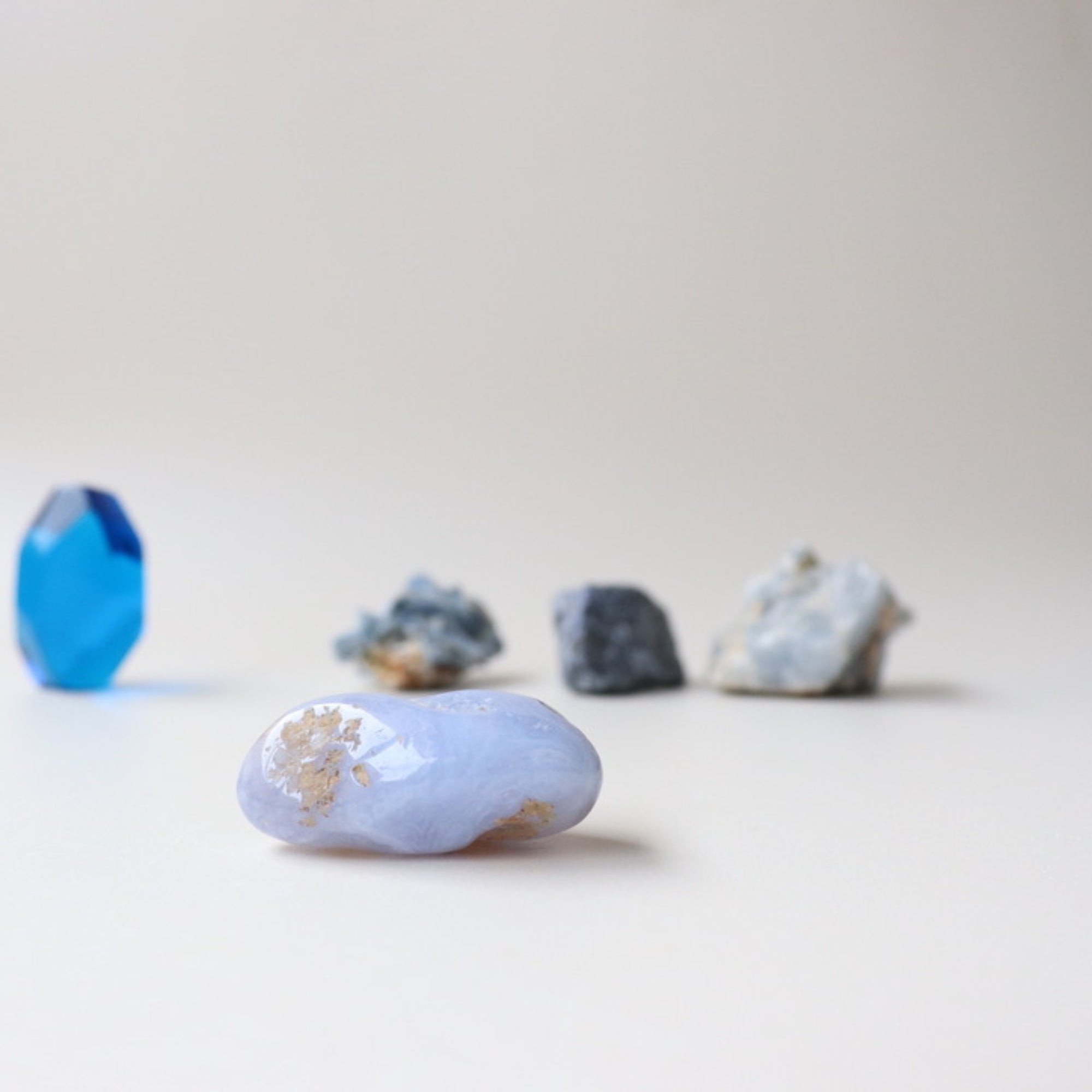 Blue Crystal Collection for Clarity, Communication + Emotional Balance