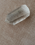Clear Quartz Point with a Subtle Smoky Hue.