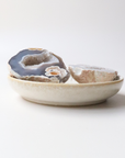Grey Agate Geode with Sparkling Cave (68g) - Balance & Stability