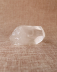 A raw Clear Quartz point chosen to support clarity, focus, and energy amplification.
