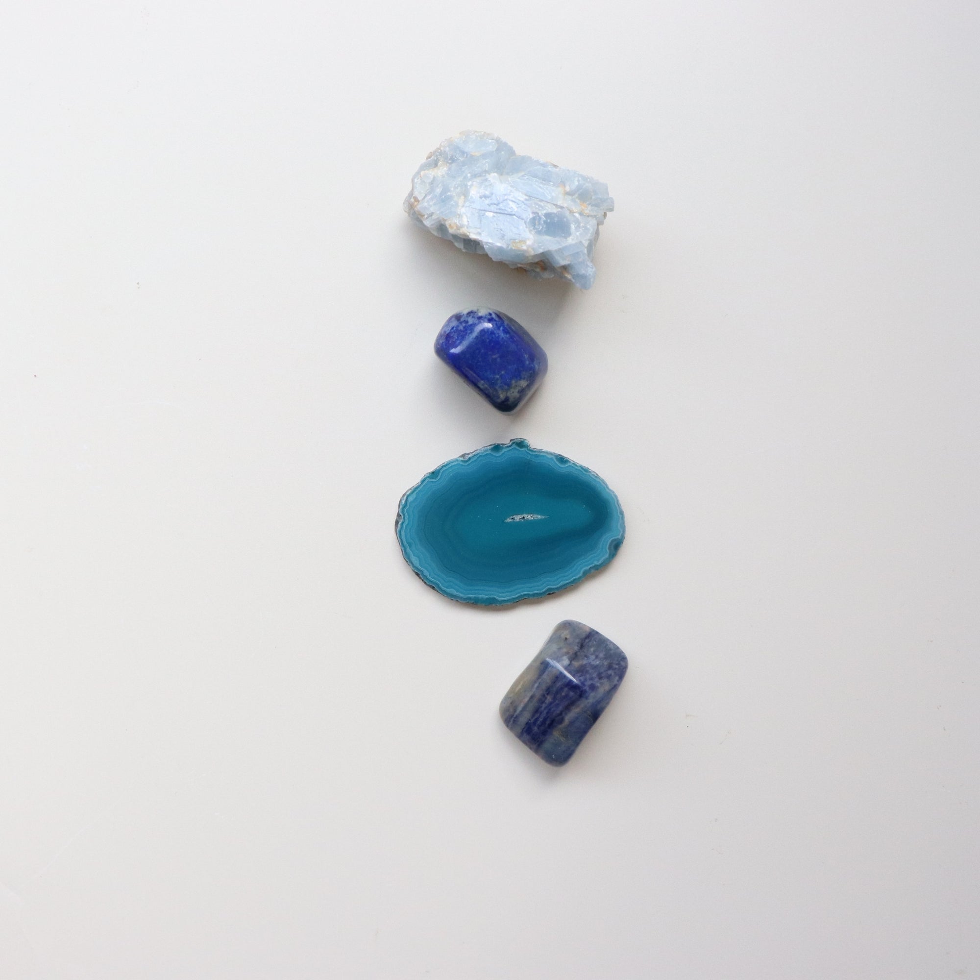 Blue Crystal Collection for Clarity, Communication + Inner Peace