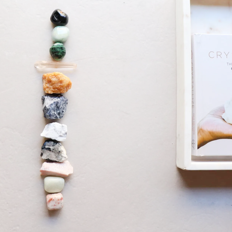 Crystal Collection From Crystallize: The Modern Guide to Crystal Healing Book &amp; Crystal Collection (Copy)