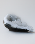 Druzy Quartz with Apophyllite Crystal