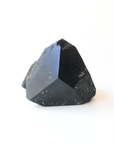 Medium Black Tourmaline with Carved Point 175g - Protection & Grounding