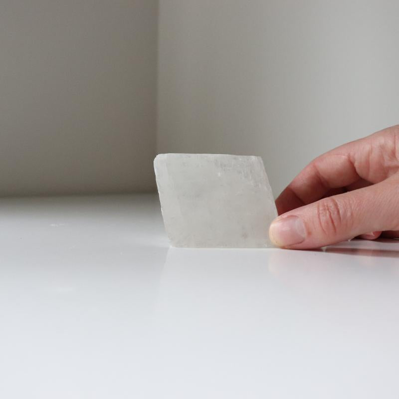 Raw Rough Optical Calcite For Focus + Clarity