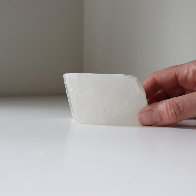 Raw Rough Optical Calcite For Focus + Clarity