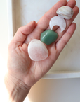 Love Crystals with mini moon clear quartz