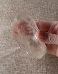 Clear Quartz Point For clarity, focus, and energy amplification.