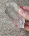 Clear Quartz Point For clarity, focus, and energy amplification.