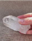 Clear Quartz Point For clarity, focus, and energy amplification.