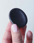 Blue Goldstone Palm Stone - Ambition & Positivity