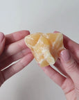 Rough Orange Calcite 118g
