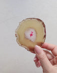 Natural Toned Agate Slice 62g