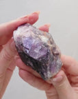 Purple Fluoride Raw Crystal